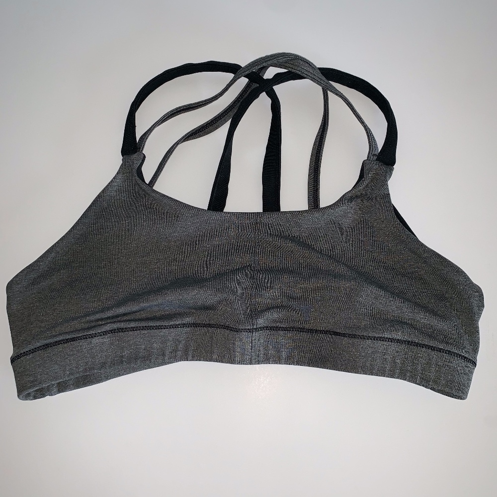 C9 Champion Gray & Black Sport Bra Size M